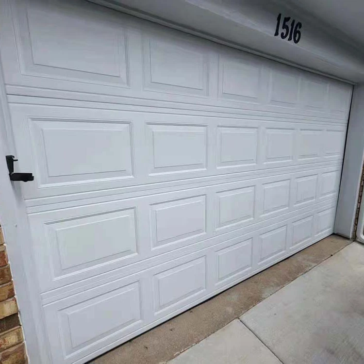 Automatisk Single Skin Steel Villa Garage Door