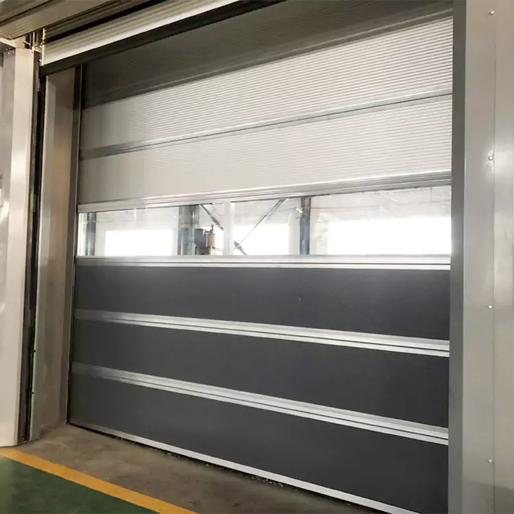 Hus automatisk stapling garageport