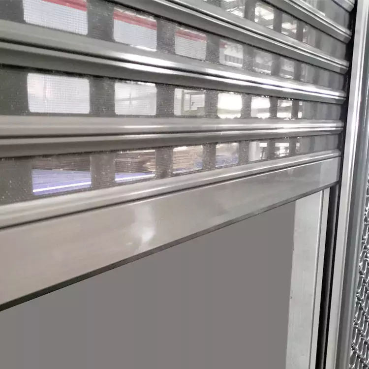 Butiker Vindtät aluminiumrullport